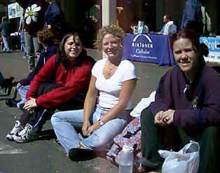 Natalie, Christine and Shelley